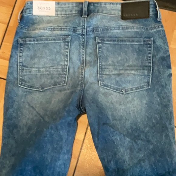 NWT pac sun men’s distressed slim jeans, 30x32 - Picture 4 of 4